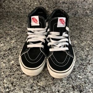 EUC boys hightop Vans